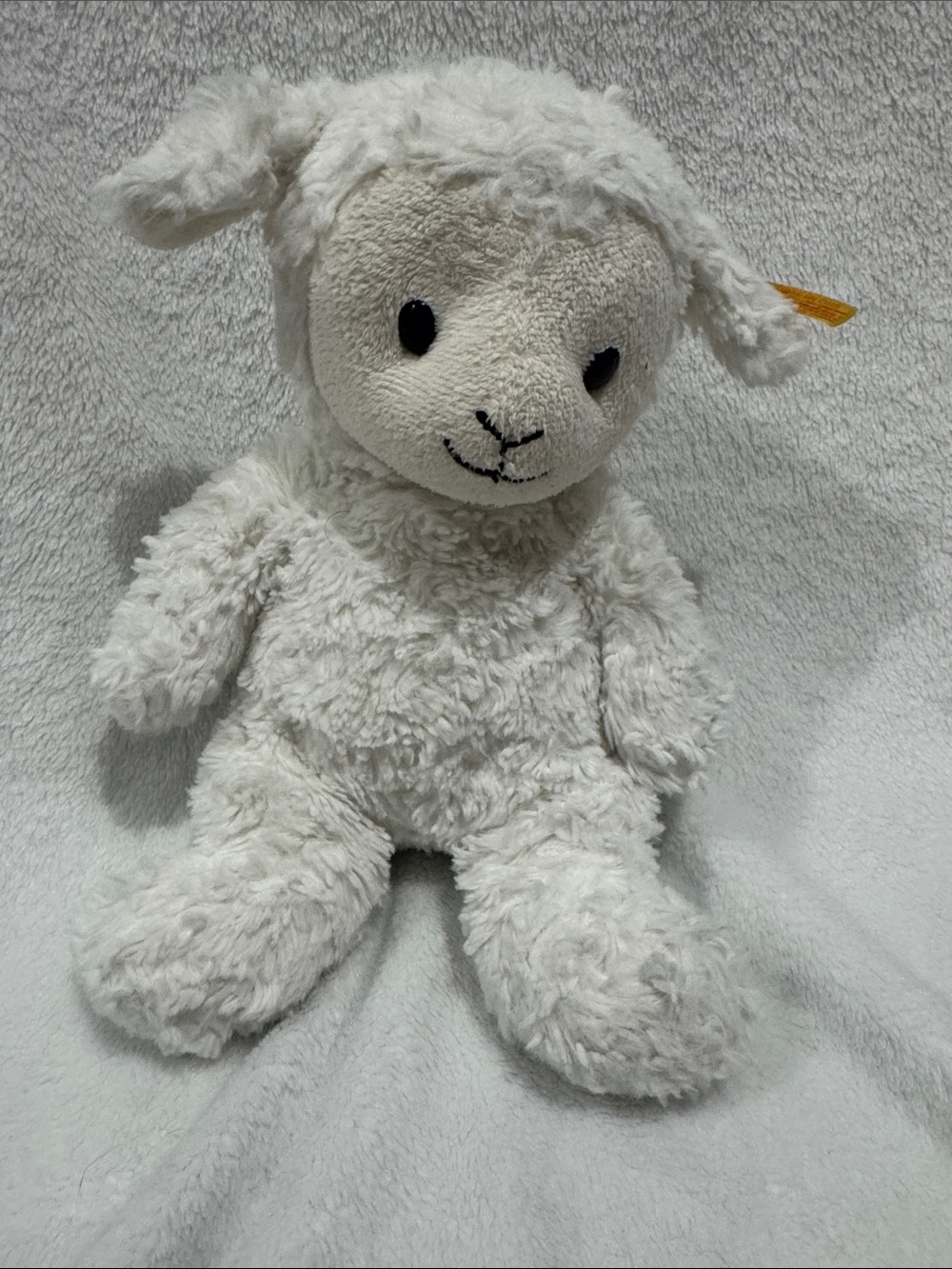 Steiff Handmade Soft Cuddly Friends Fuzzy Lamb